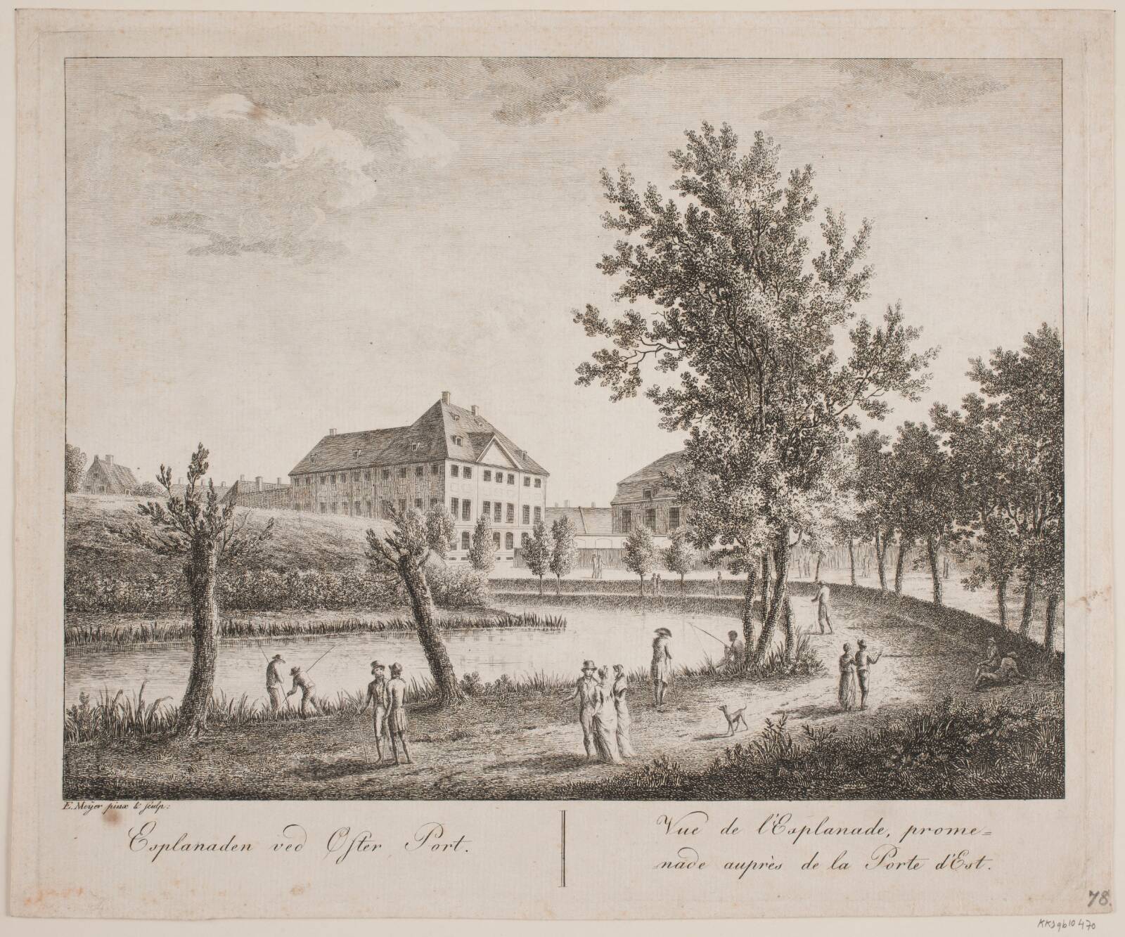 Esplanaden ved Øster Port, Elias Meyer, 1763-1809