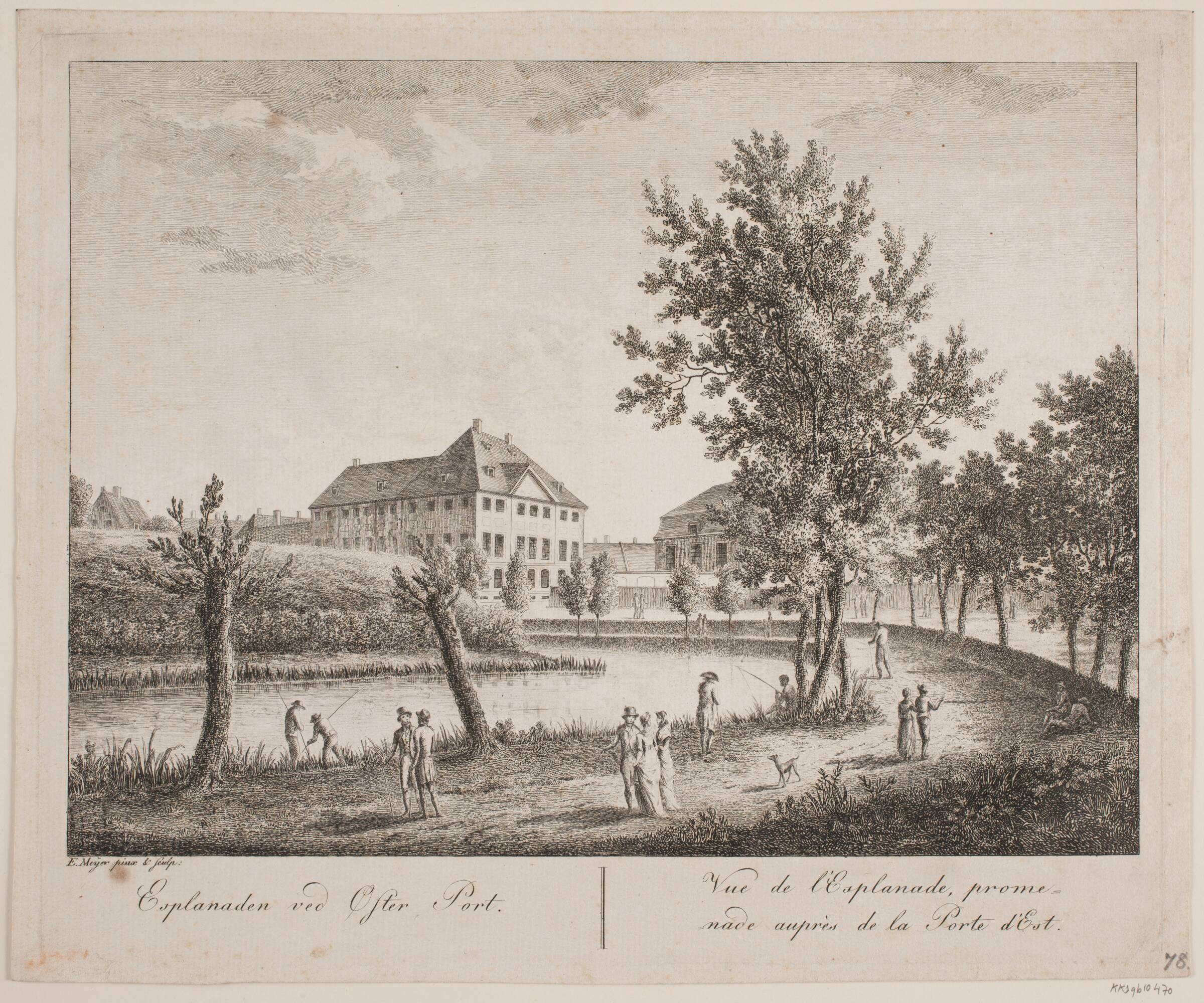 Esplanaden ved Øster Port, Elias Meyer, 1763-1809