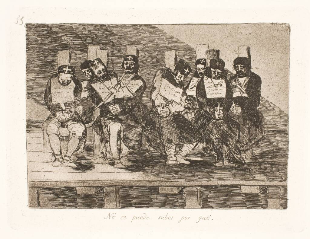 Ingen ved hvorfor (35), Francisco de Goya, 1810-1820