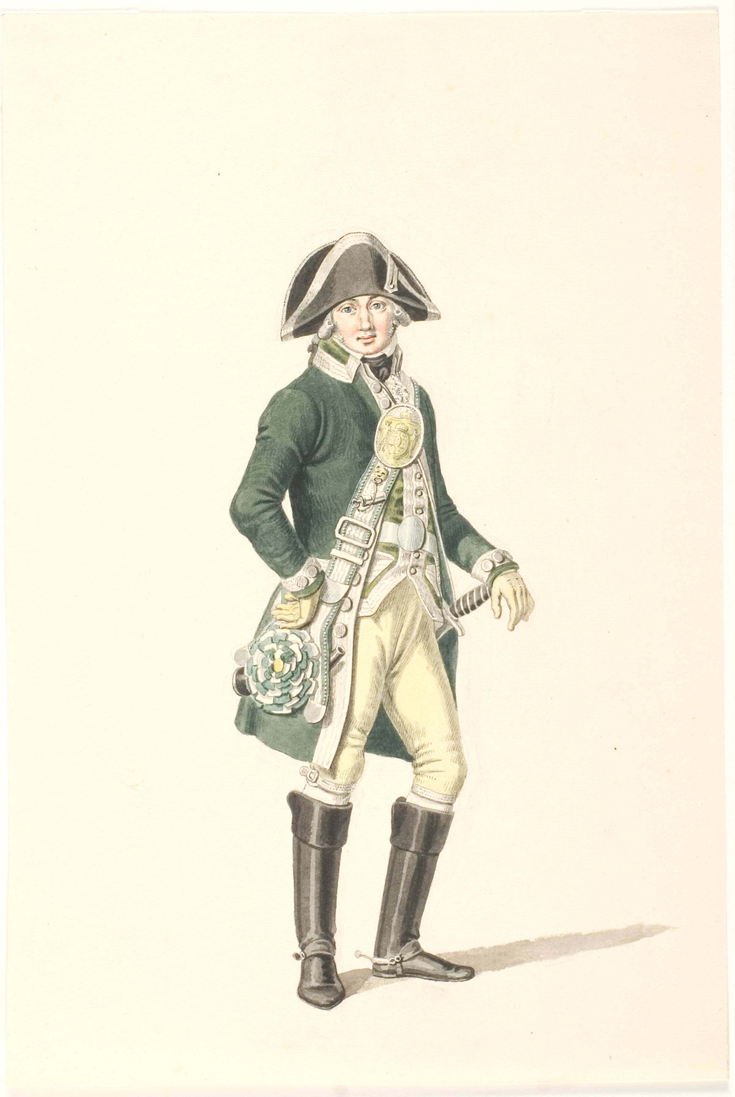 Kongelig jæger, Johannes Senn, 1807