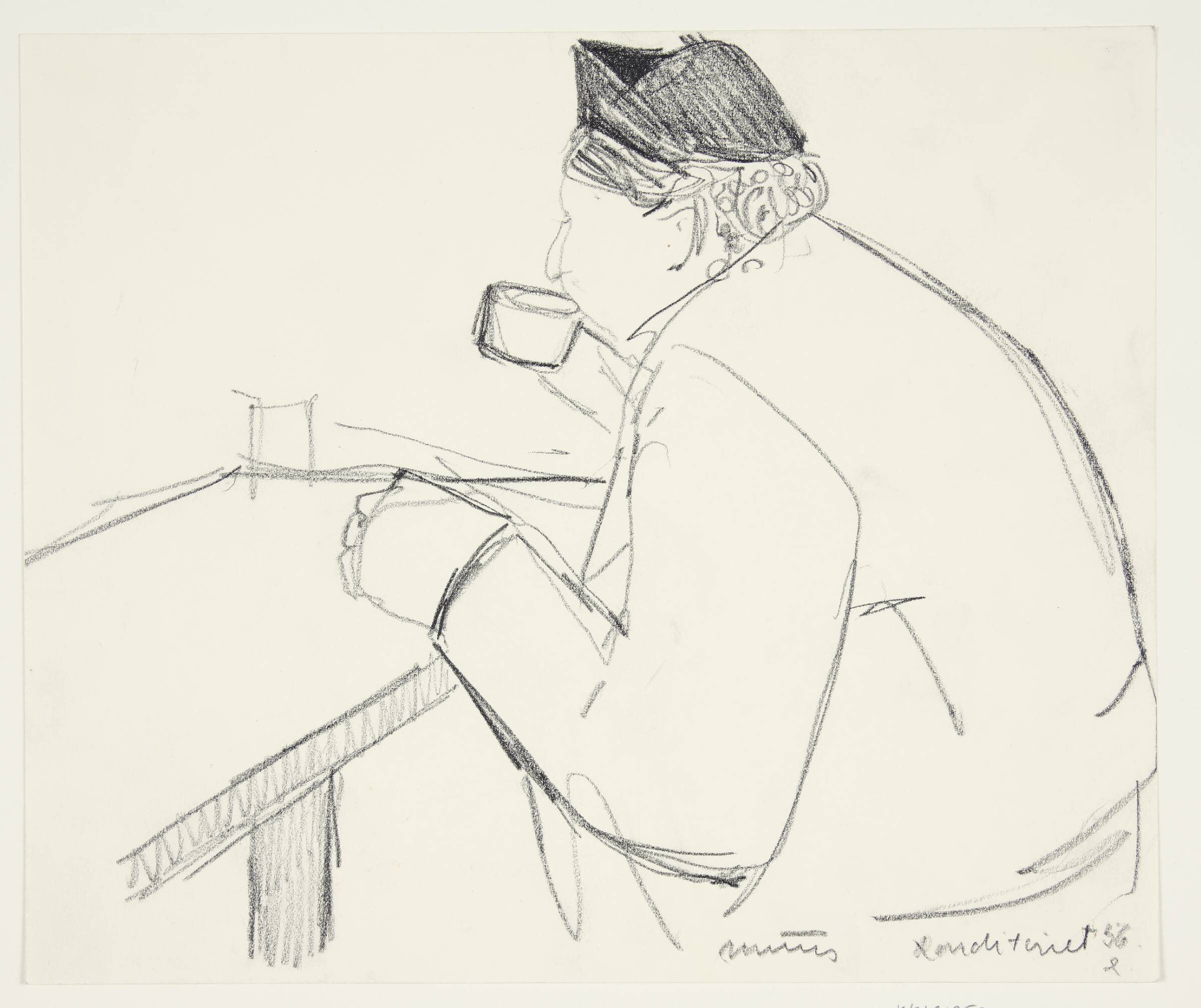 Konditoriet, Jane Muus, 1956