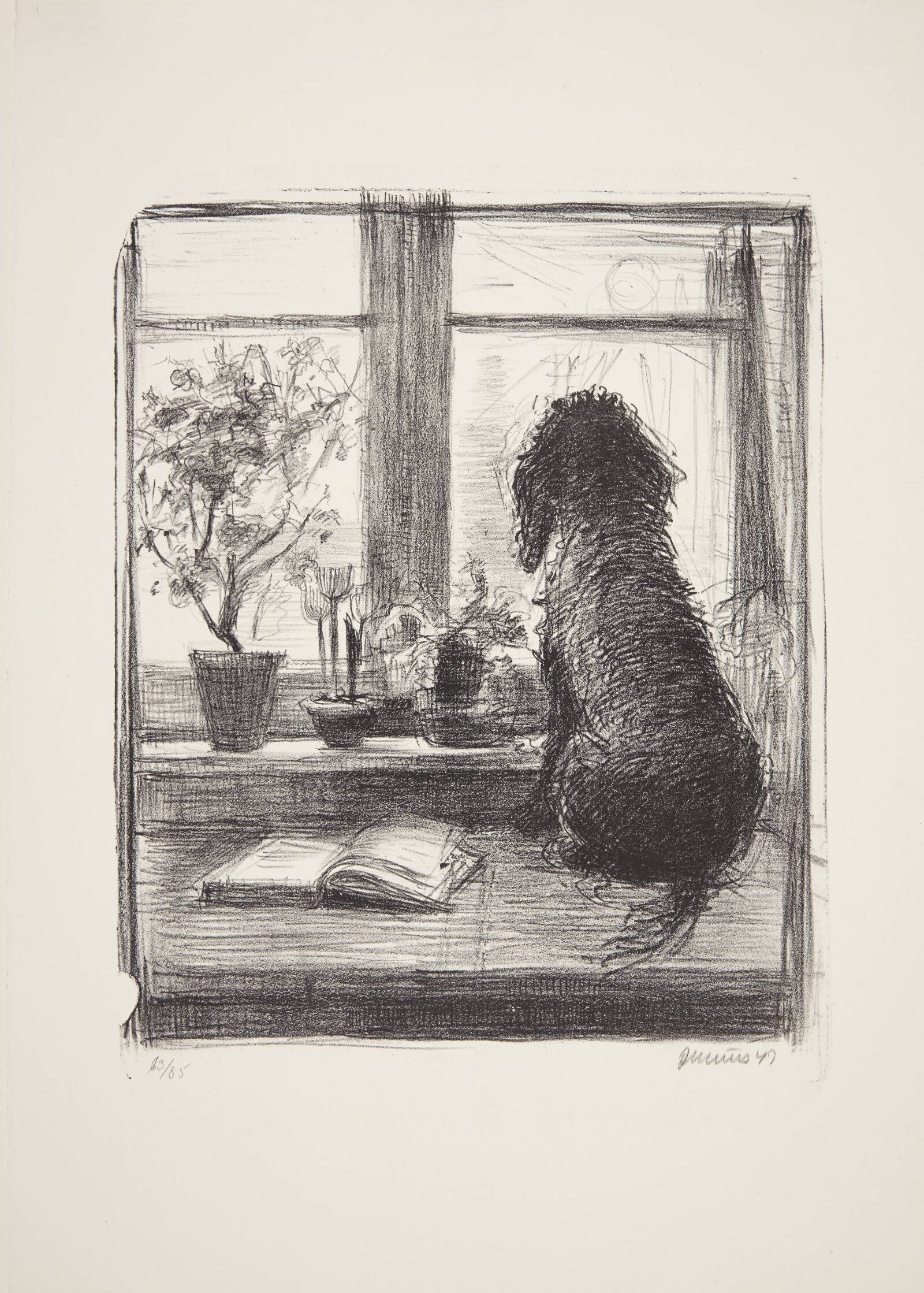 Topsy i vindue, Jane Muus, 1947