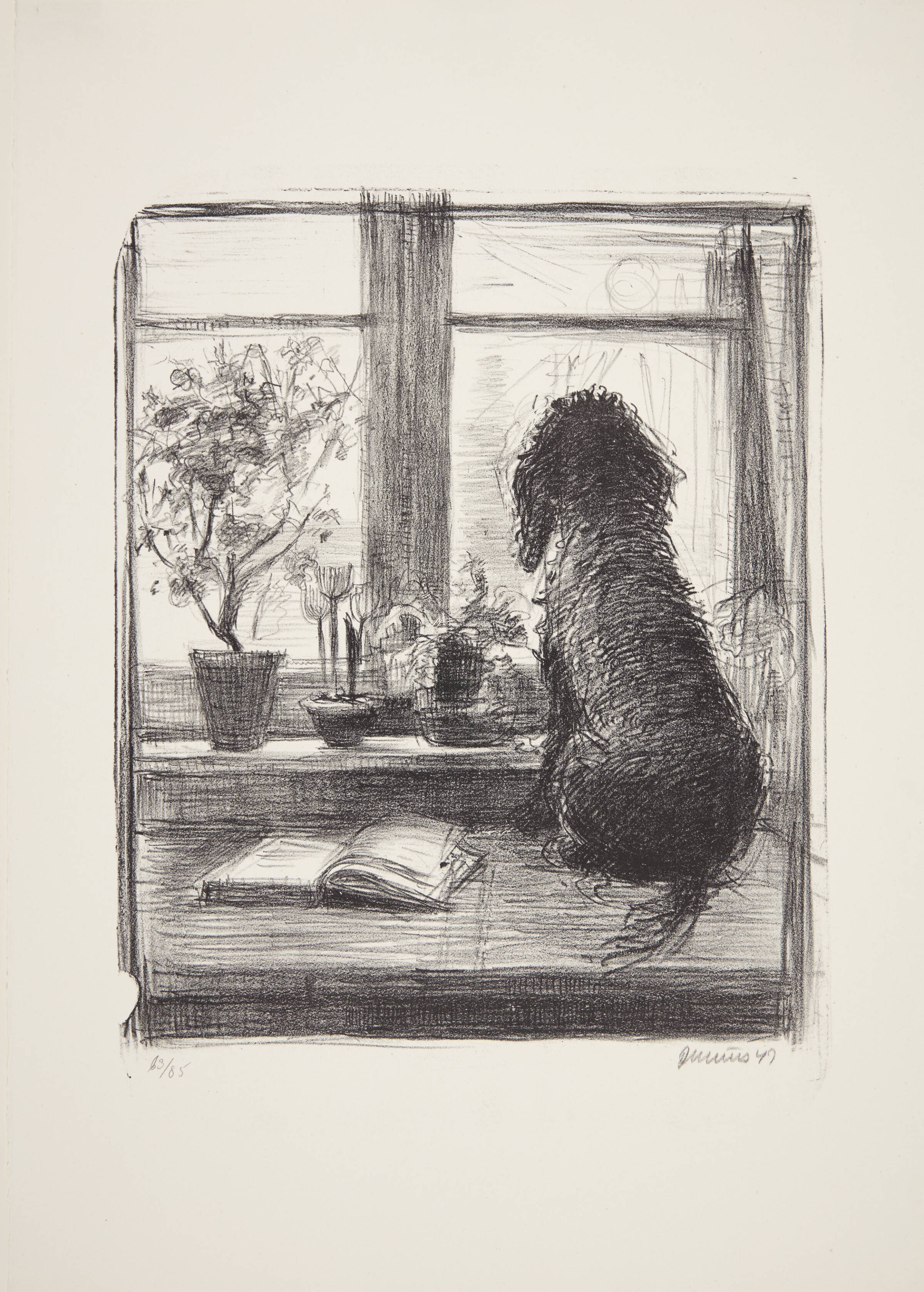 Topsy i vindue, Jane Muus, 1947