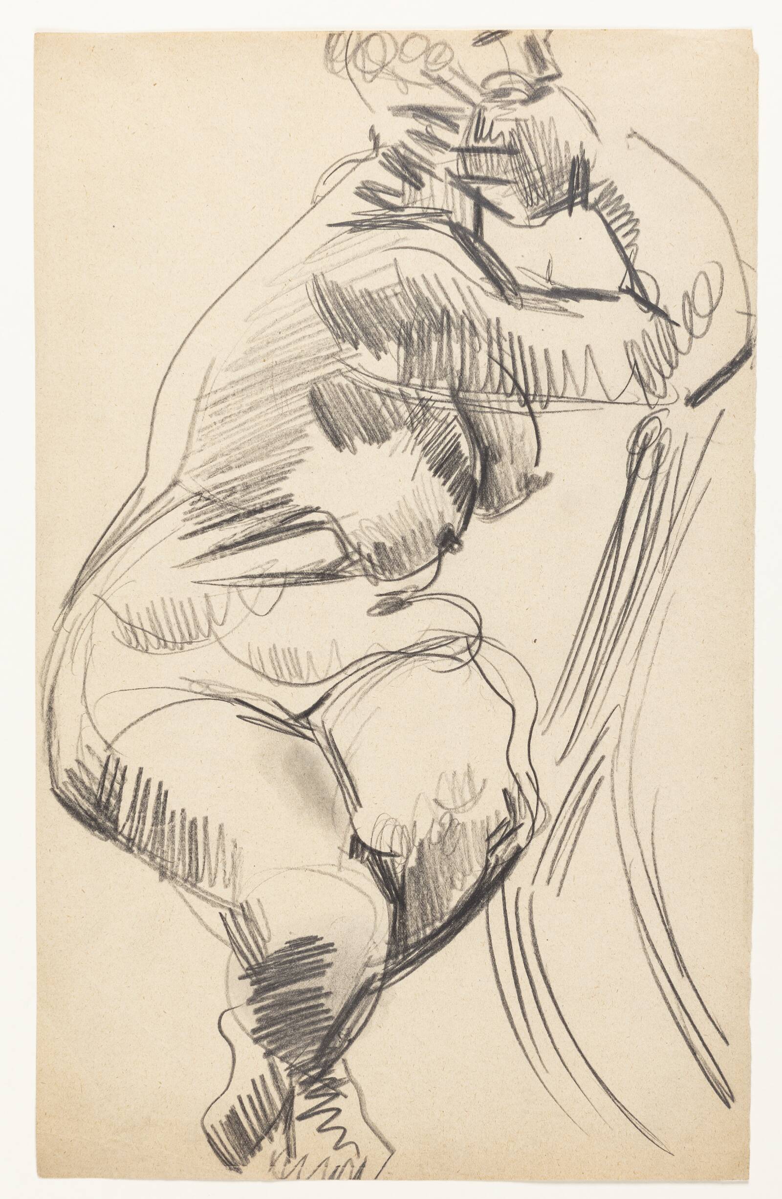Modelstudie, Ubekendt, 1900-1950