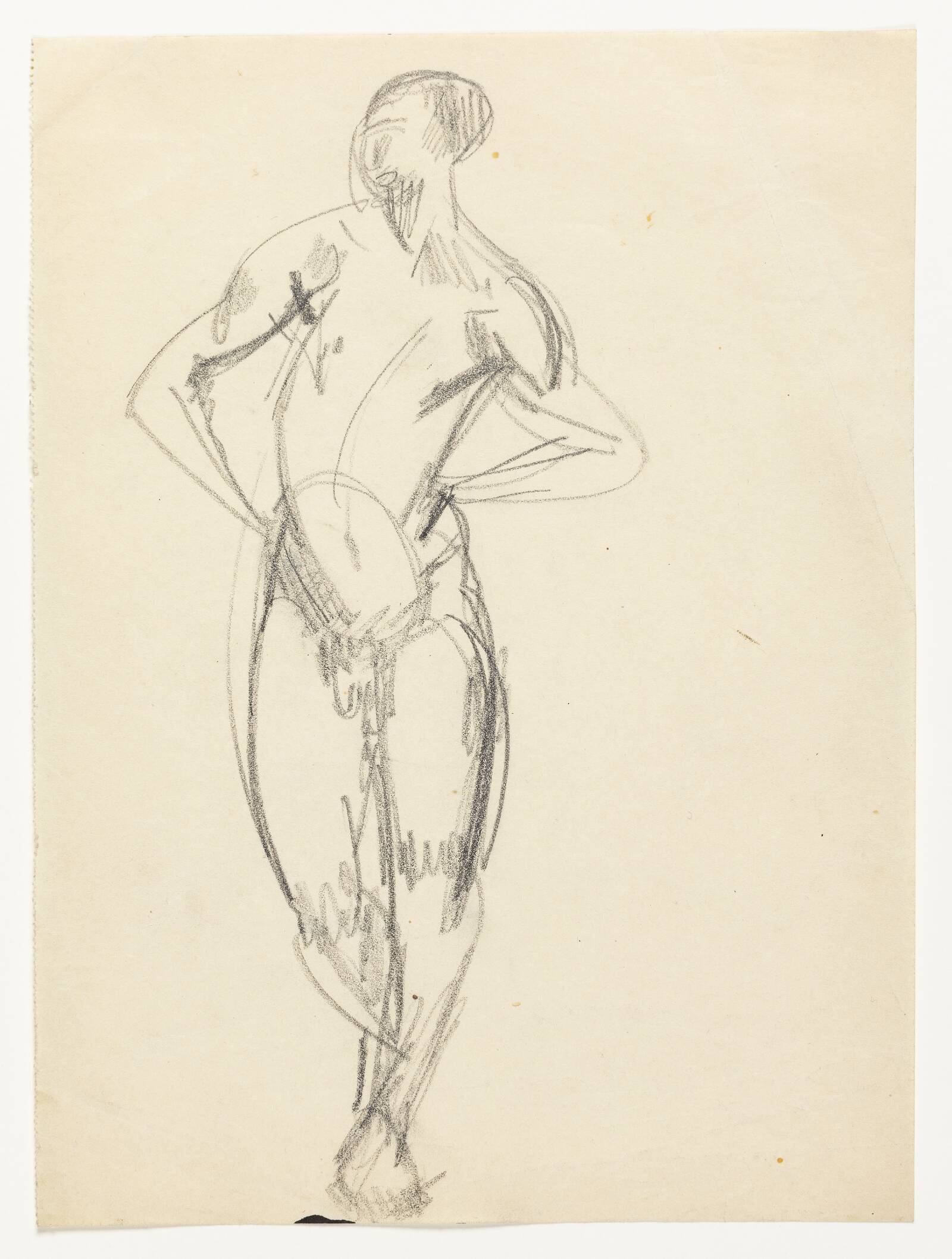 Modelstudie, Astrid Holm, 1876-1937