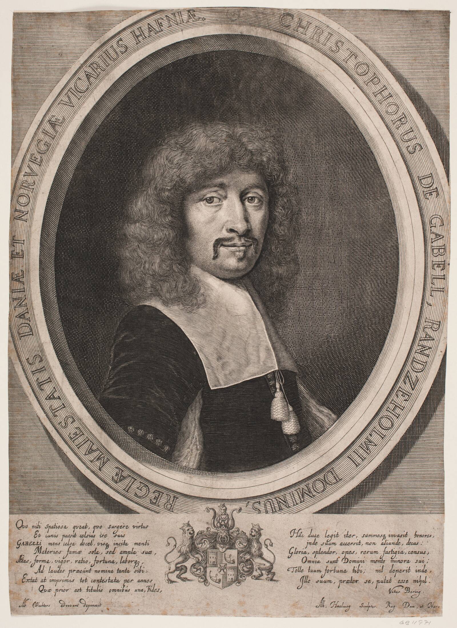 Christopher Gabel, Albert Haelwegh, 1664-1667