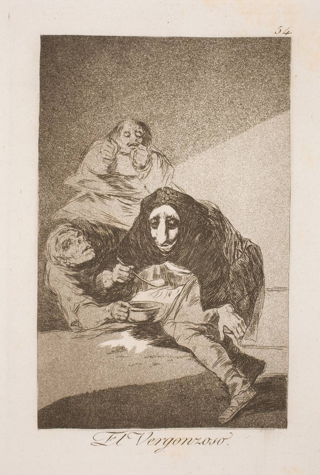 Den skamløse, Francisco de Goya, 1797-1798