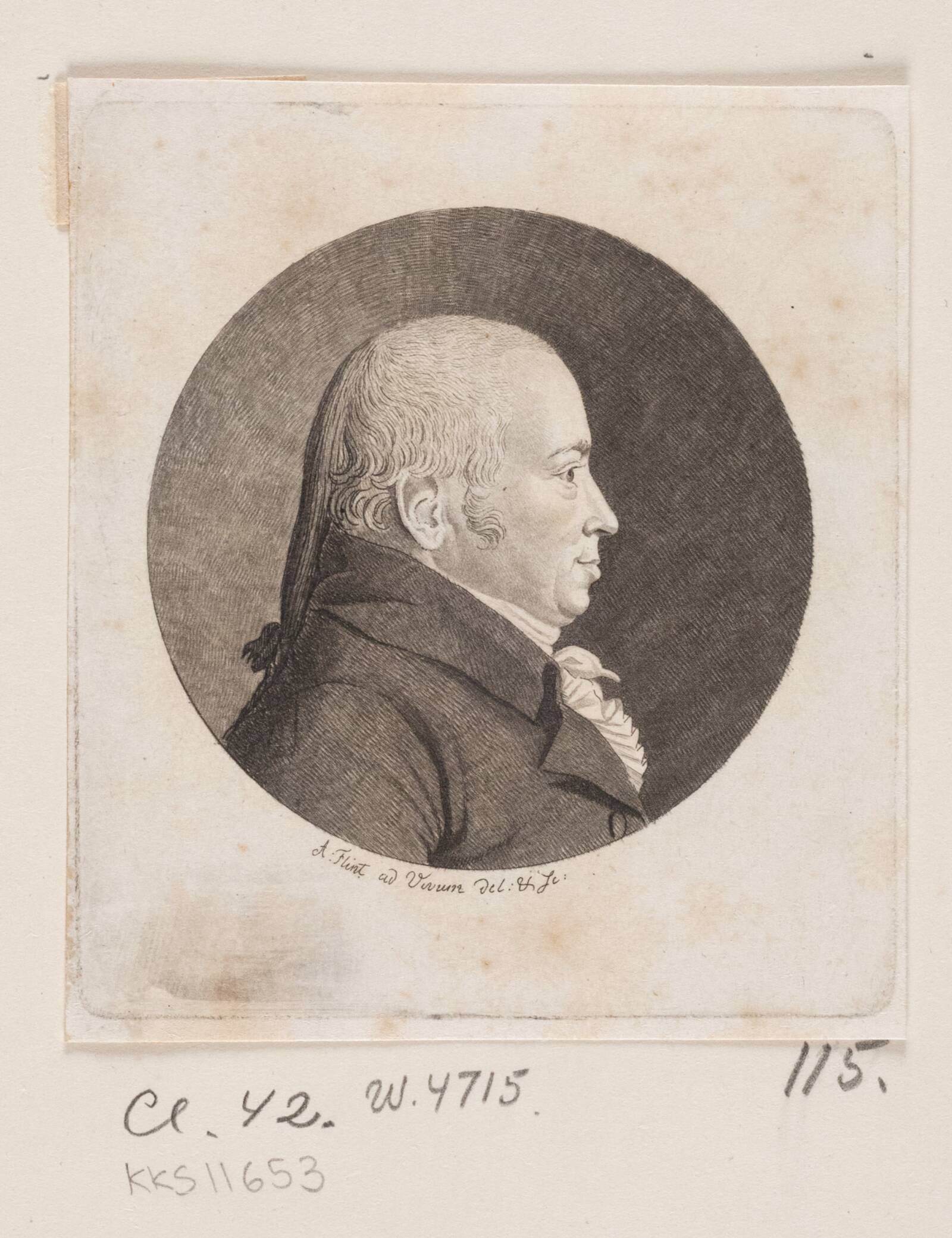 A.C. von Heinen, Andreas Flint, 1767-1824
