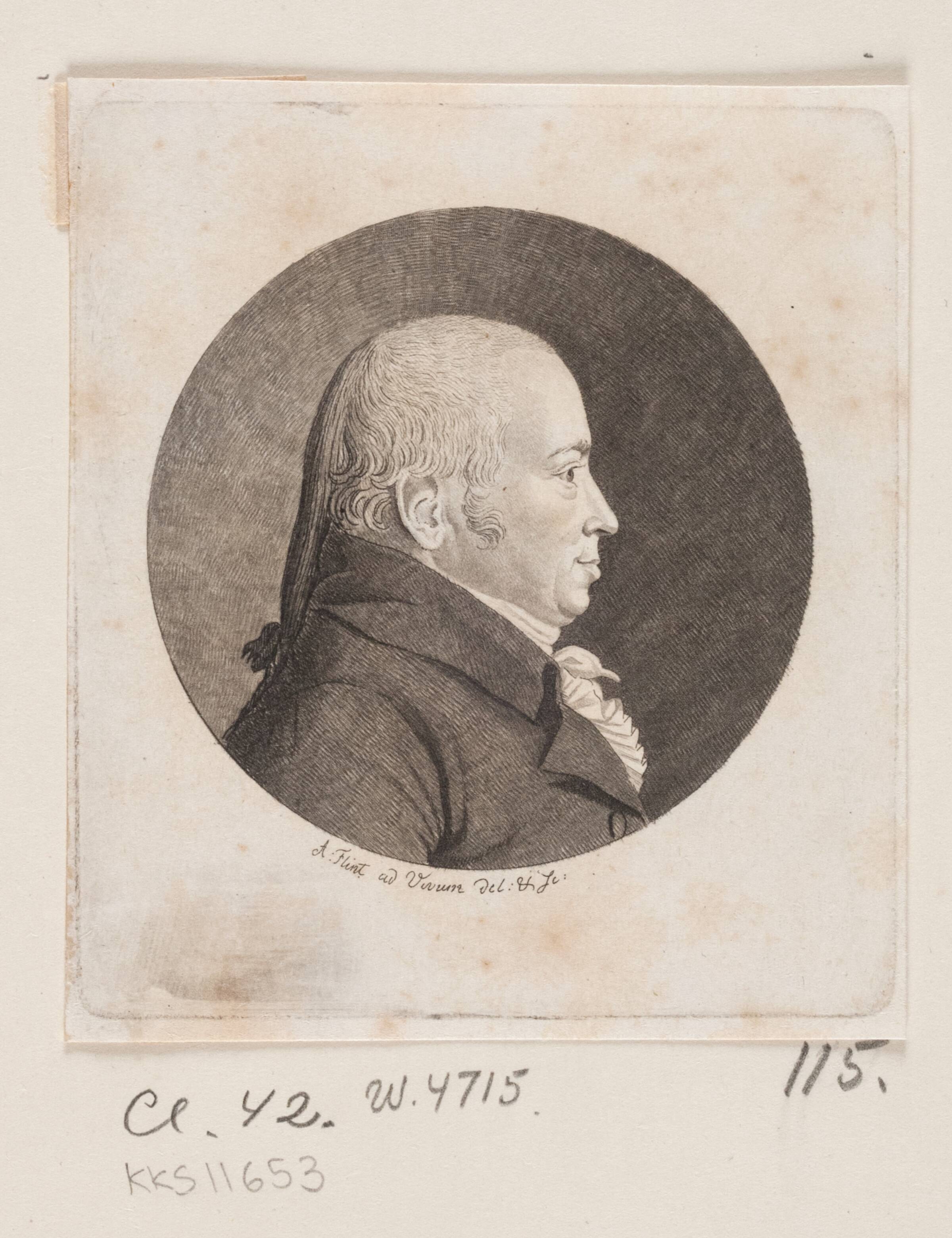 A.C. von Heinen, Andreas Flint, 1767-1824