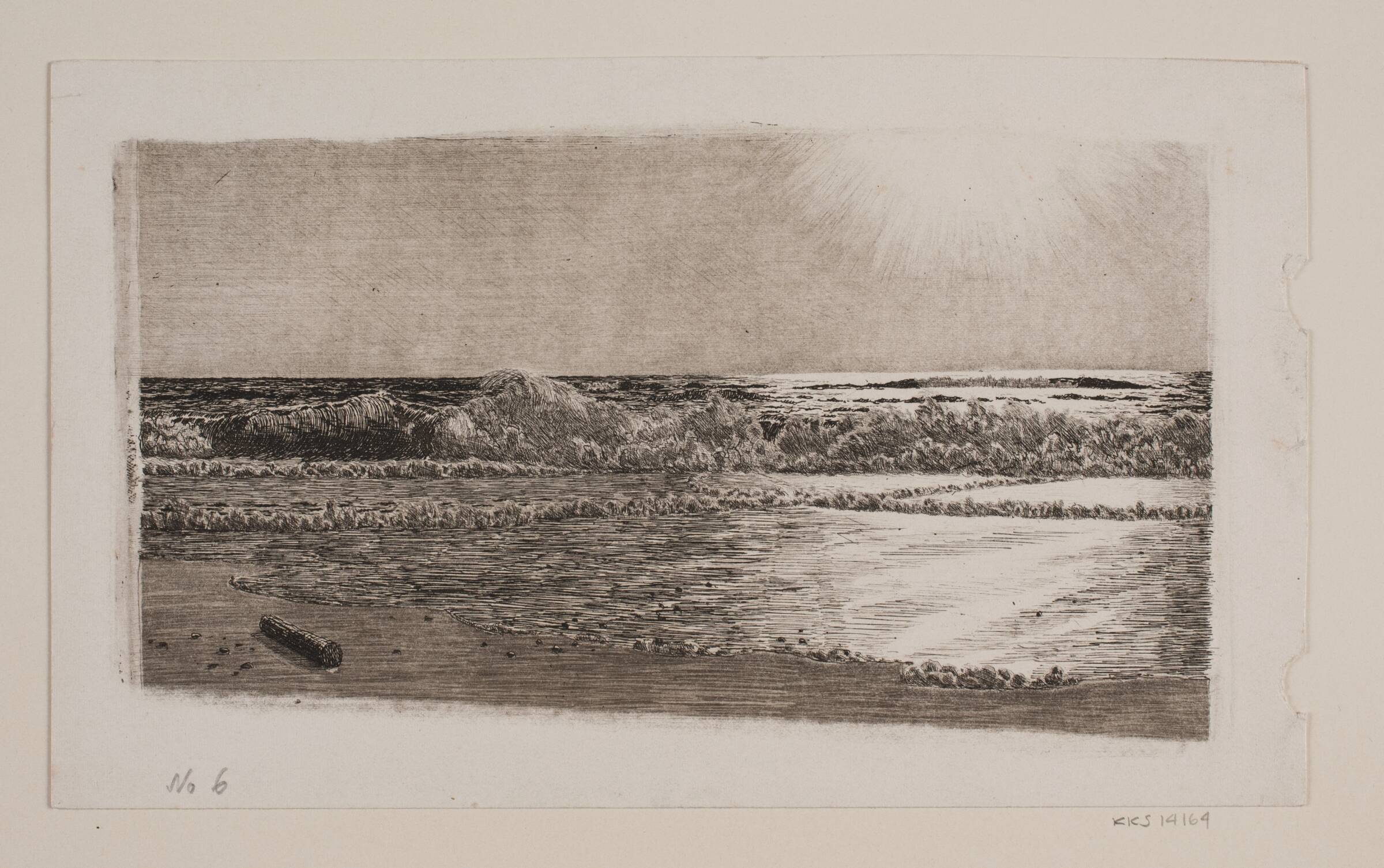 Vesterhavet, Niels Skovgaard, 1885