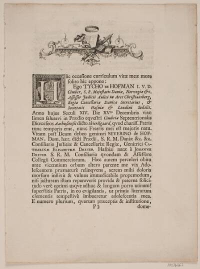 Vignet med Bog, Krans og Fasces