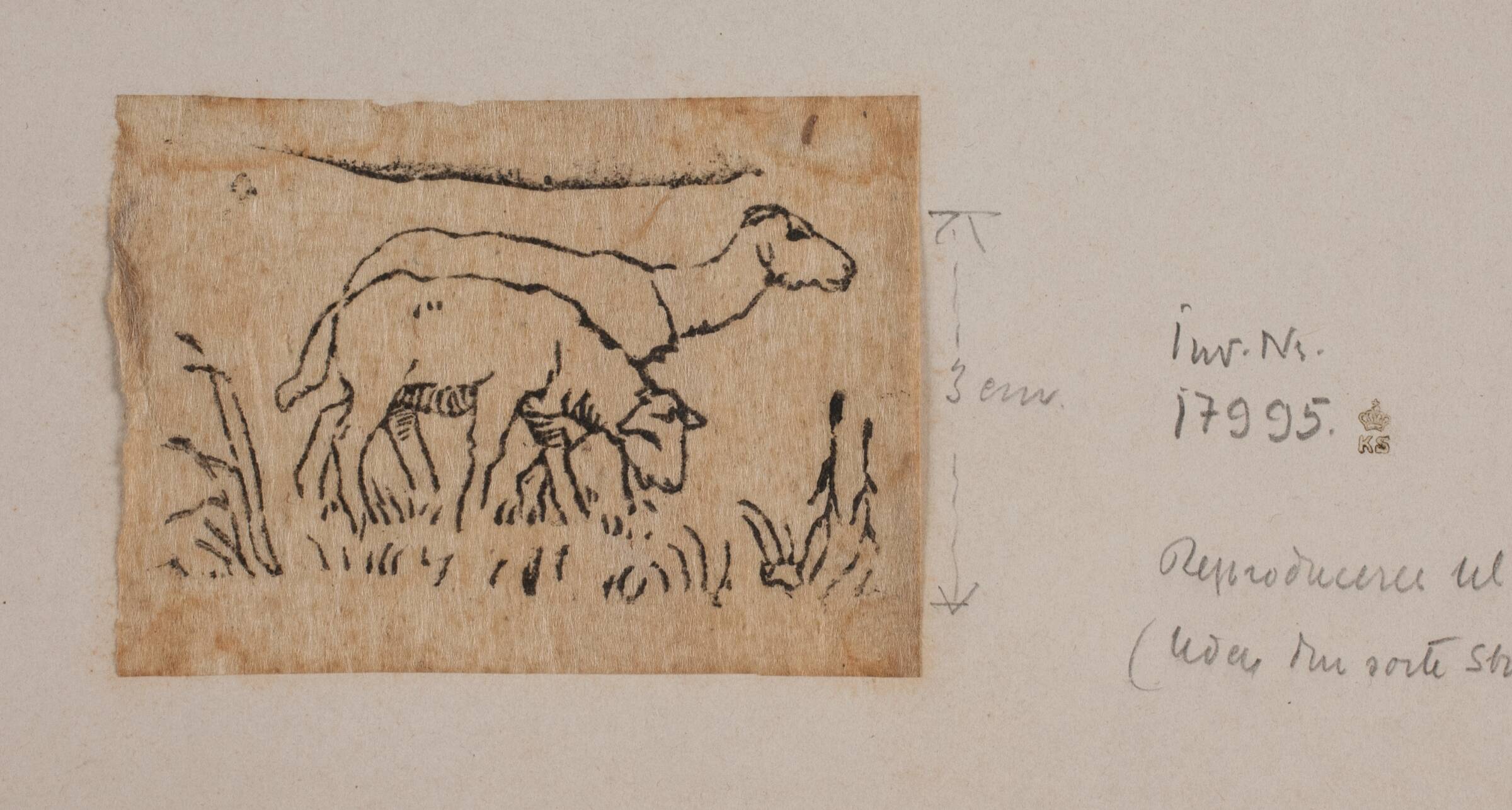 To får, Niels Skovgaard, 1868-1872