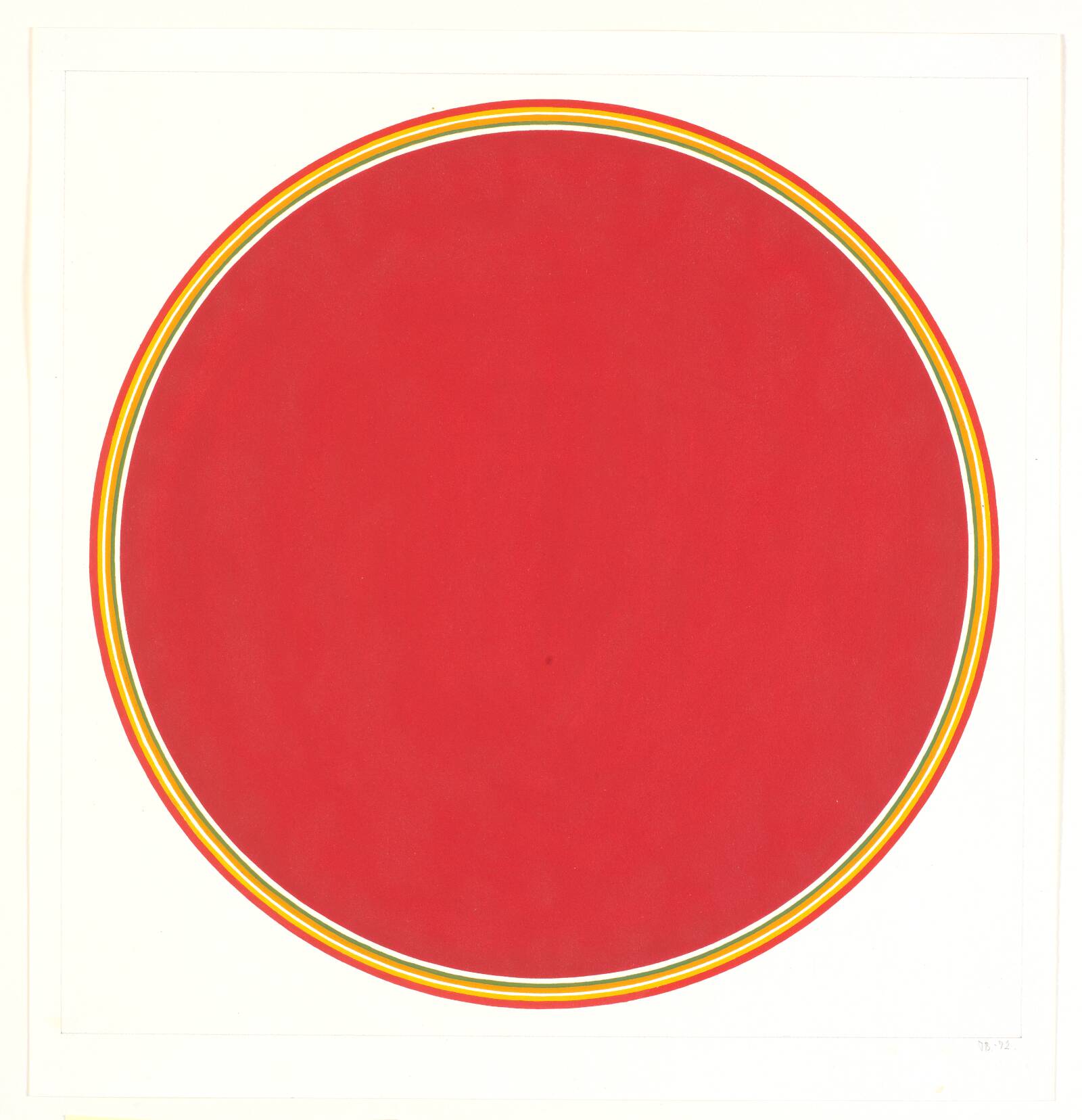 Uden titel, Thorbjørn Lausten, 1972