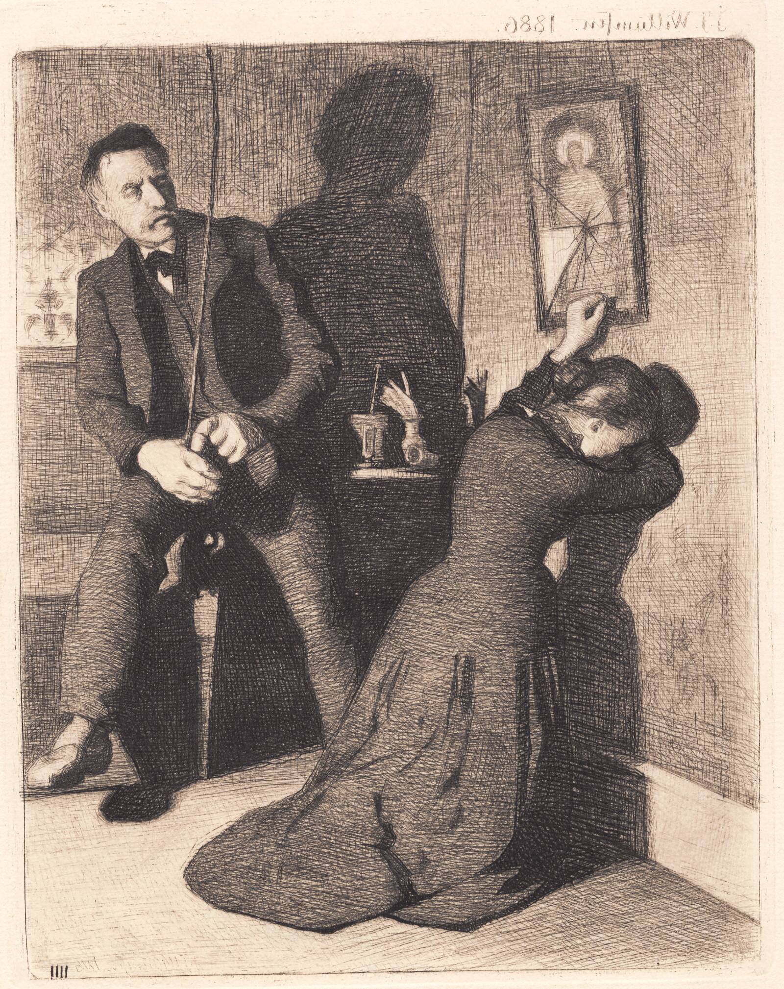 Ægteskab, J.F. Willumsen, 1886