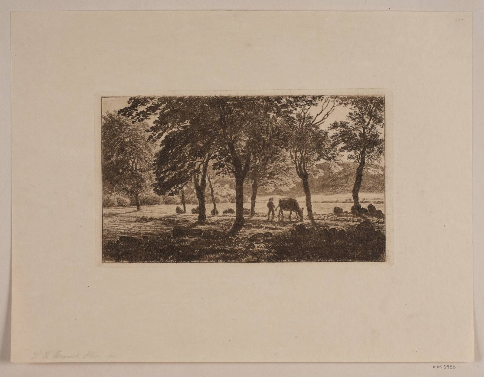 Alléen, Niels Skovgaard, 1899