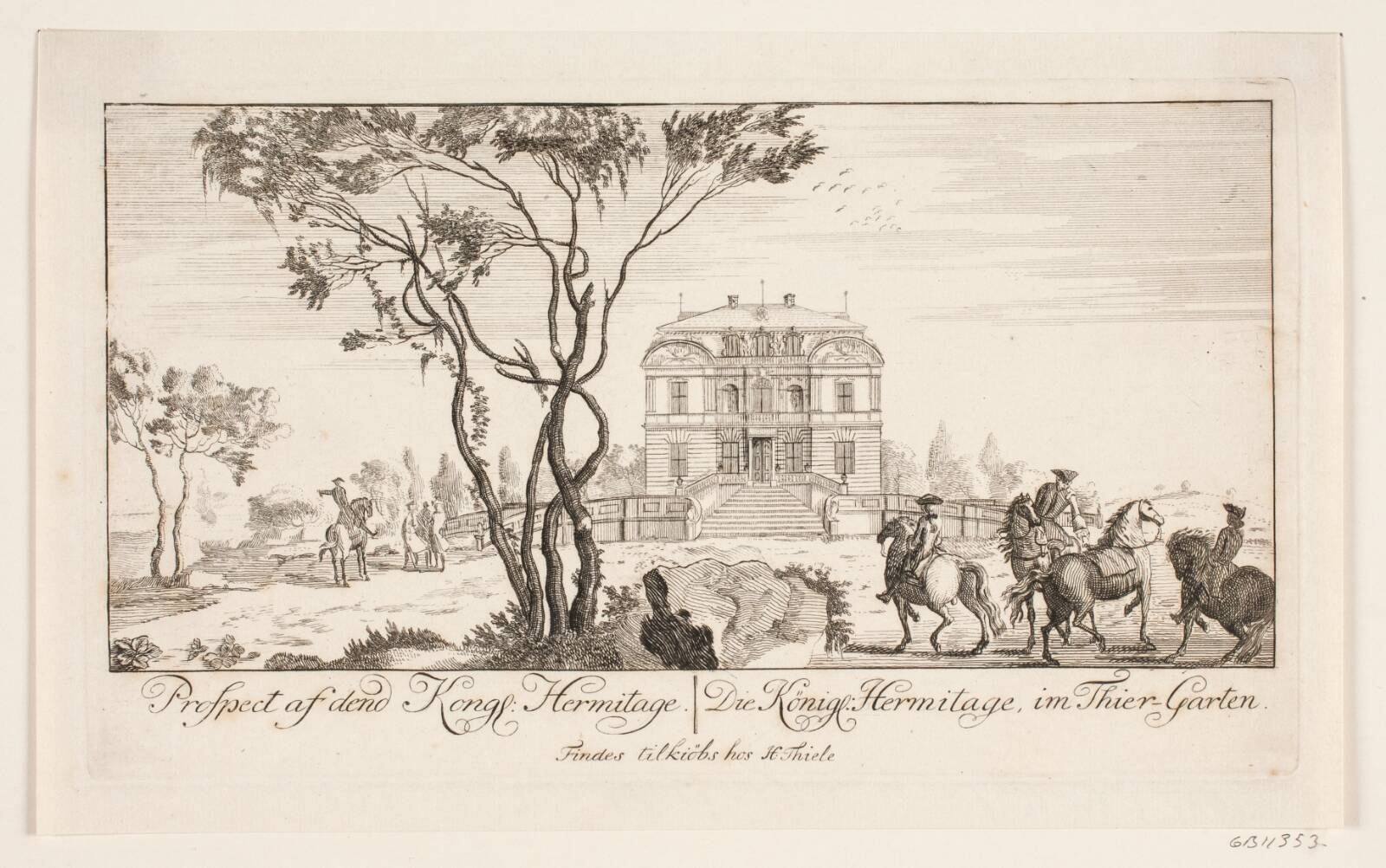 Eremitagen, Bartholomæus Roque, 1740-1749