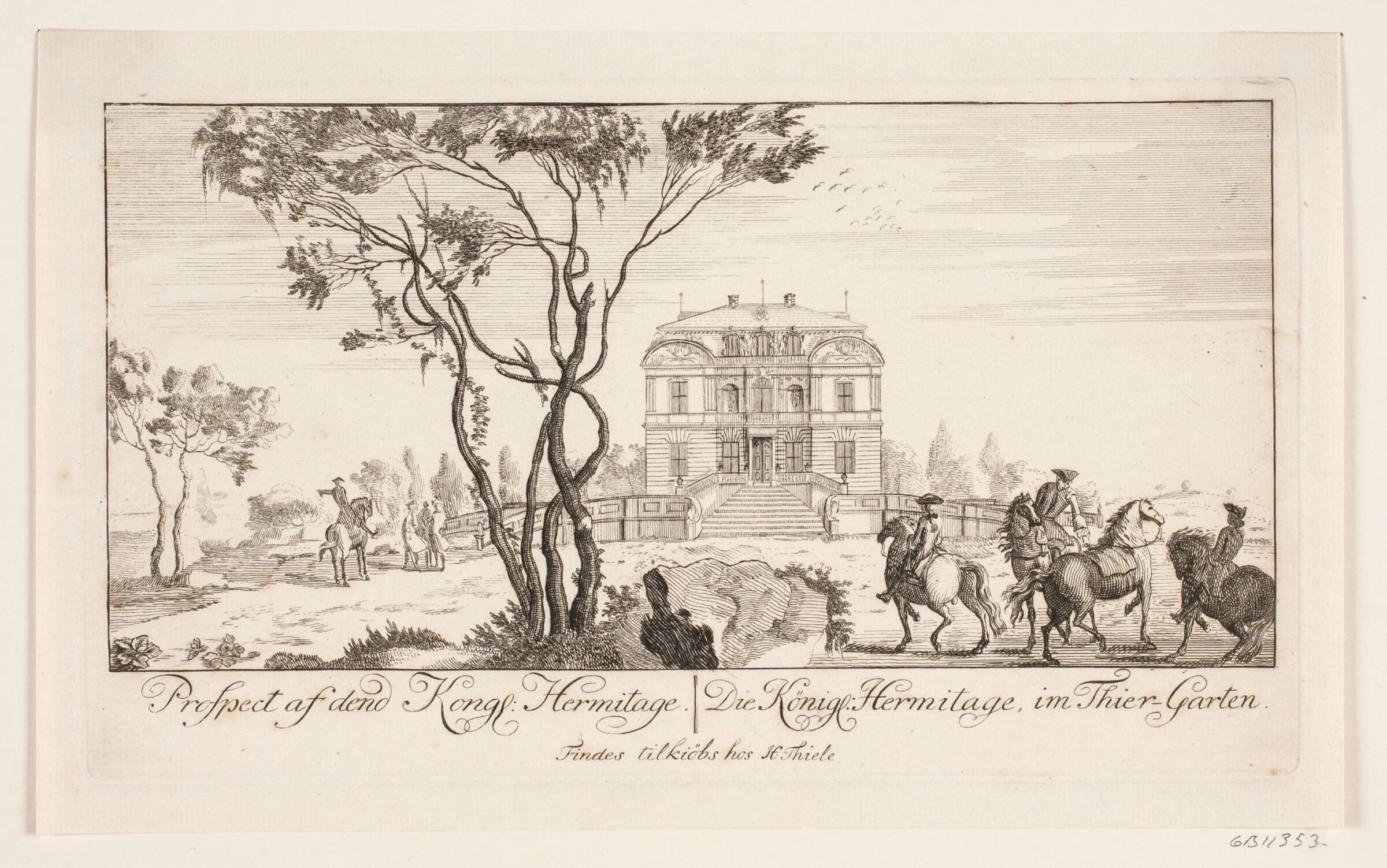 Eremitagen, Bartholomæus Roque, 1740-1749