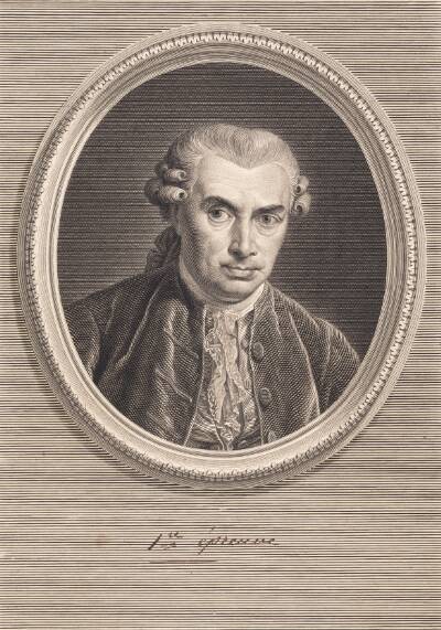 Portræt af læge Johan von Berger