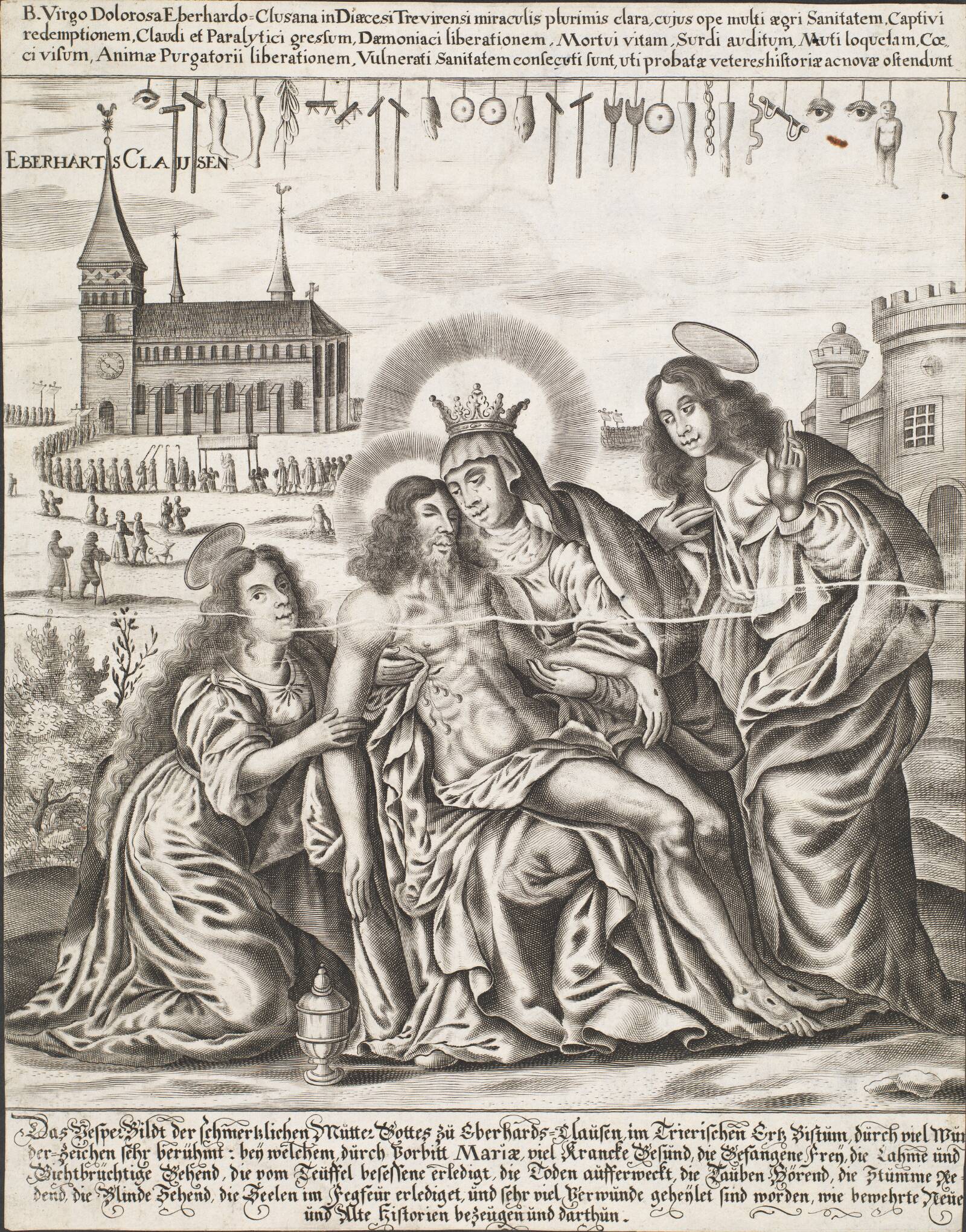Pieta, Ubekendt, 1605-1666