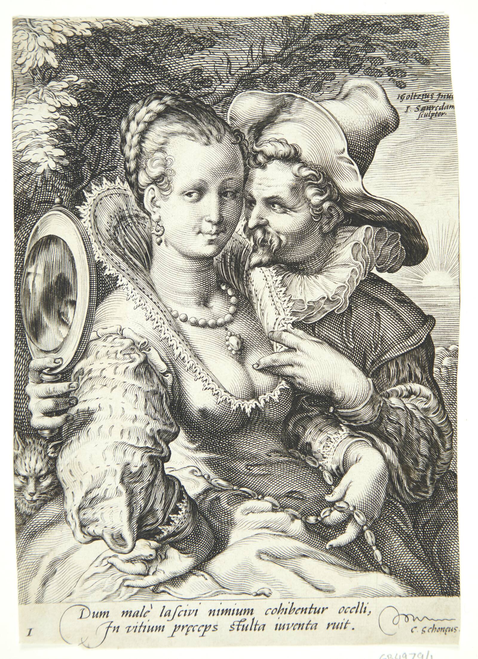 Synssansen, Jan Saenredam, 1595-1596