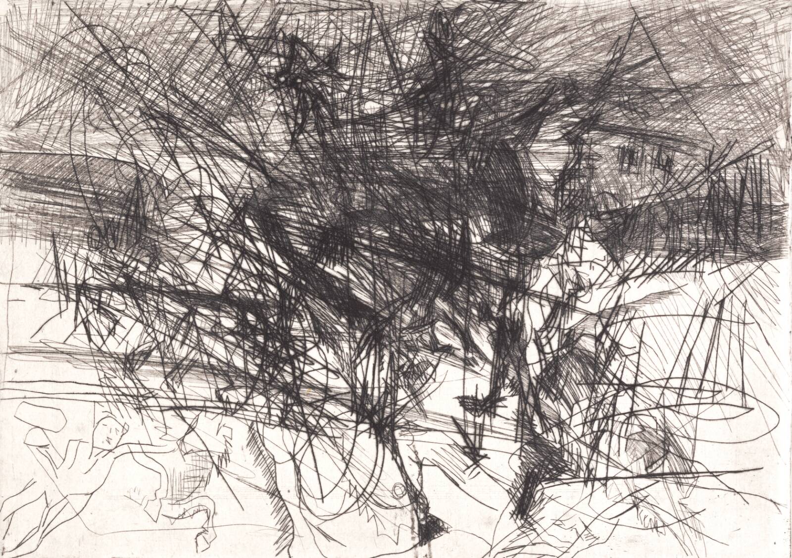 Uvejr, Per Kirkeby, 1963-1976