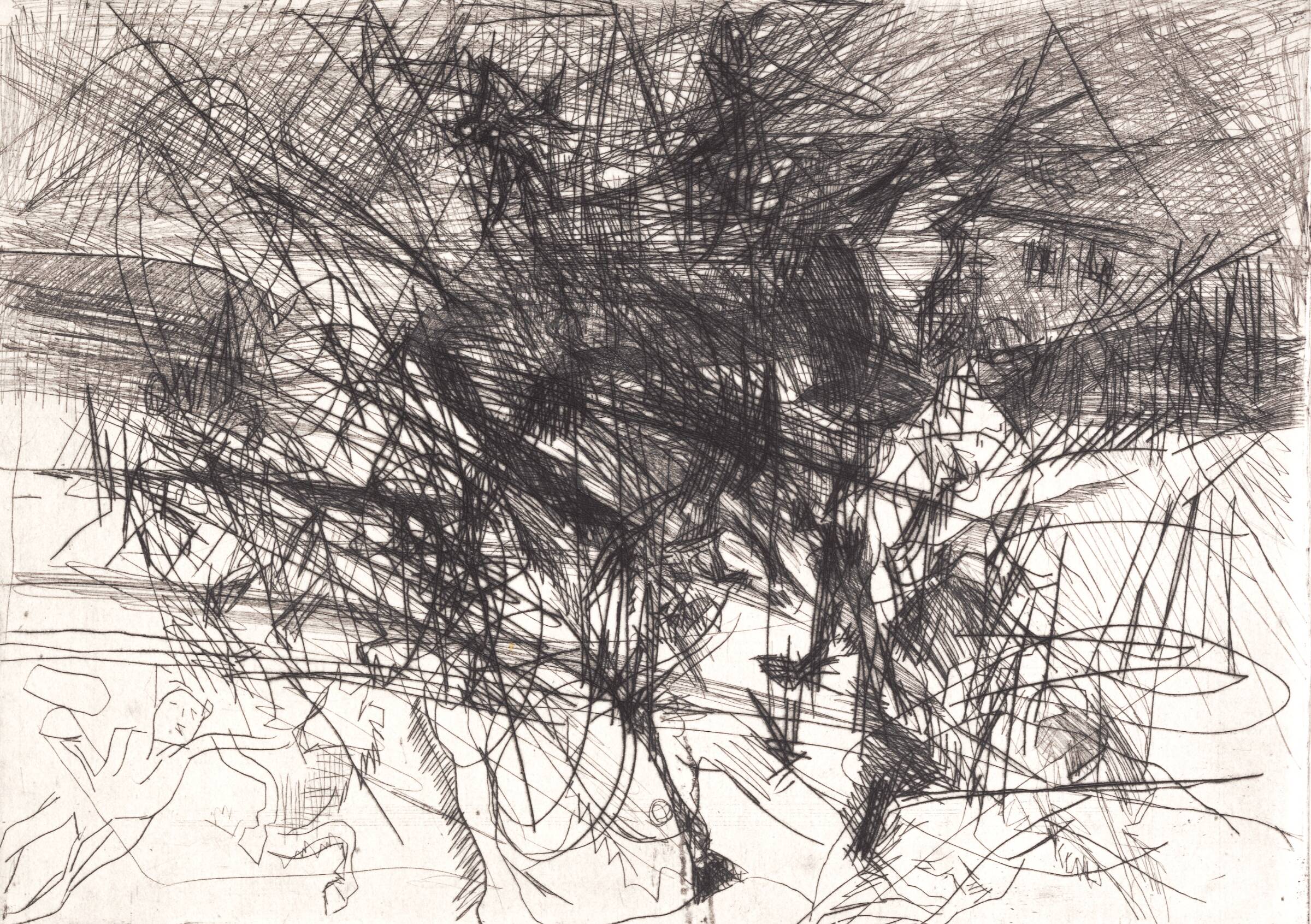 Uvejr, Per Kirkeby, 1963-1976
