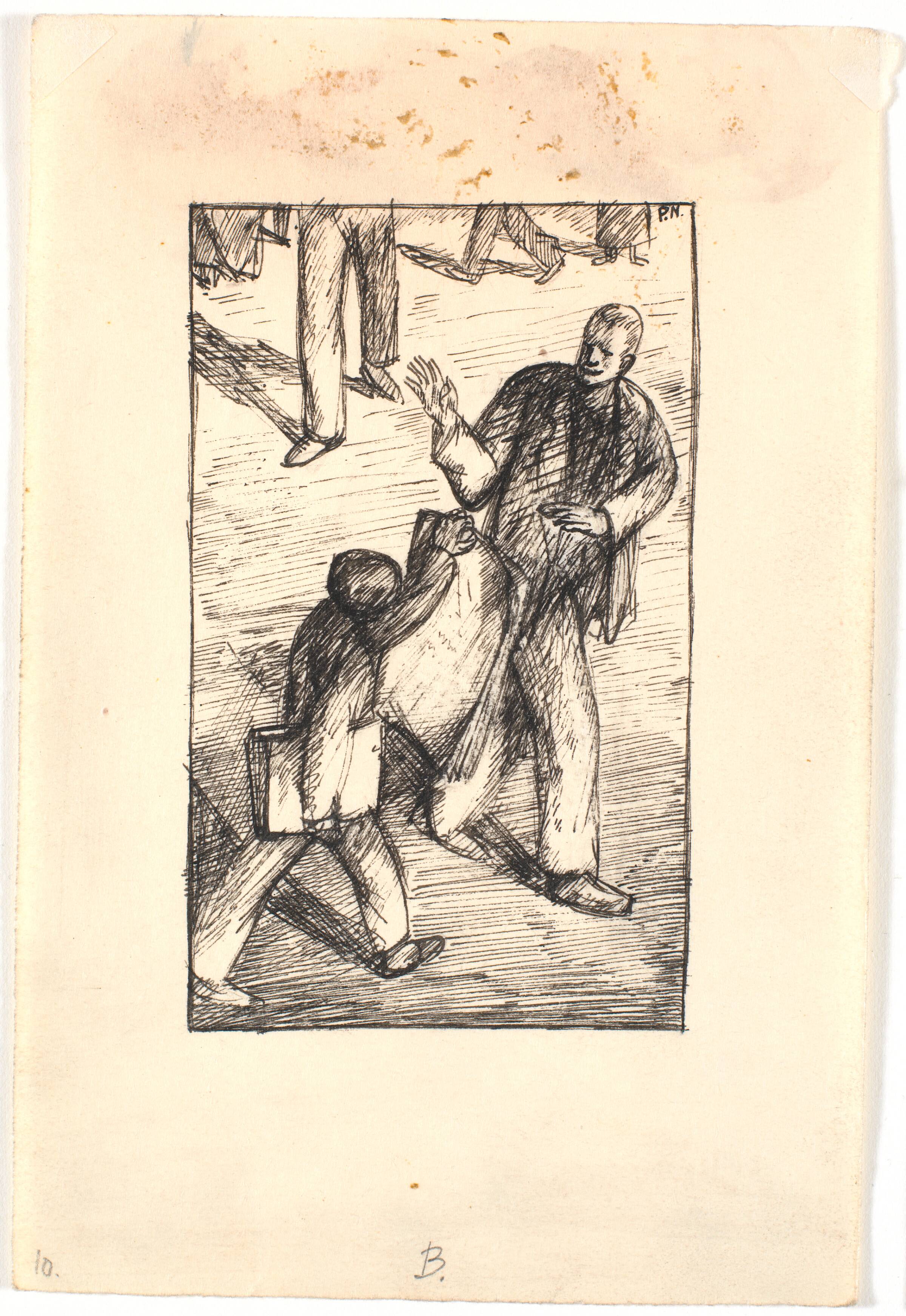 B, Palle Nielsen, 1949-1950