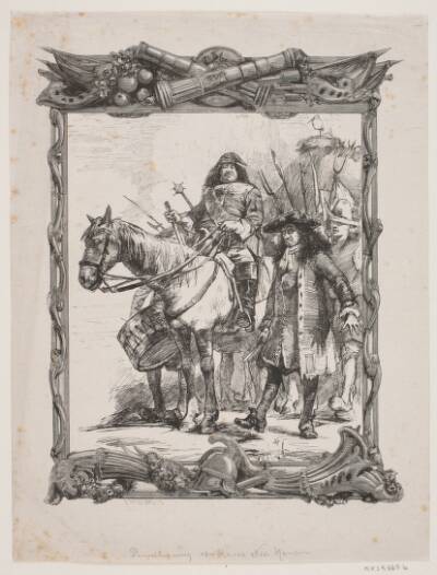 Illustration til Holberg: "Peder Paars"
