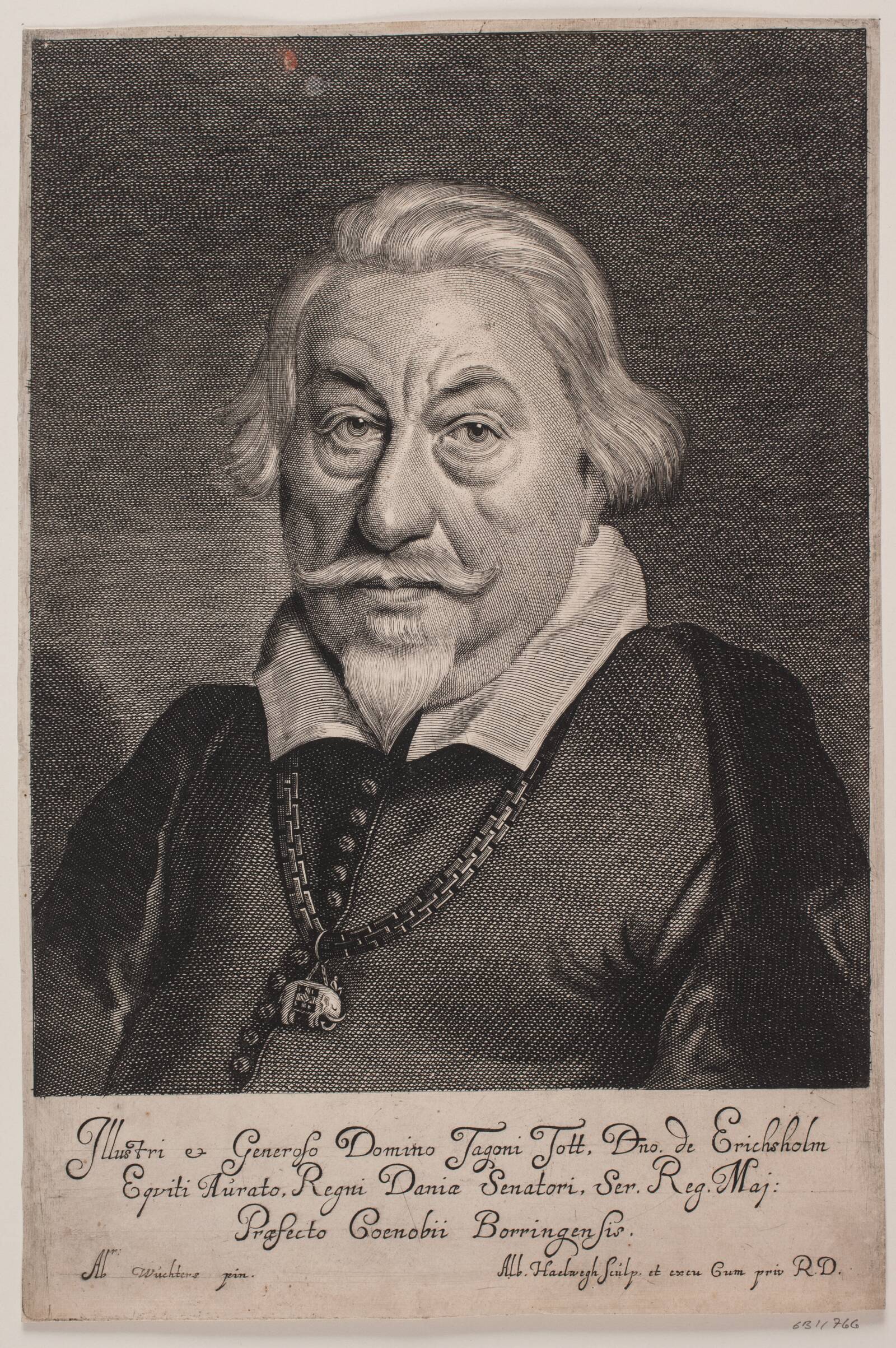 Tage Thott, Albert Haelwegh, 1655-1659