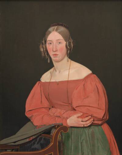 Cecilie Margrethe Petersen, født Købke, kunstnerens søster