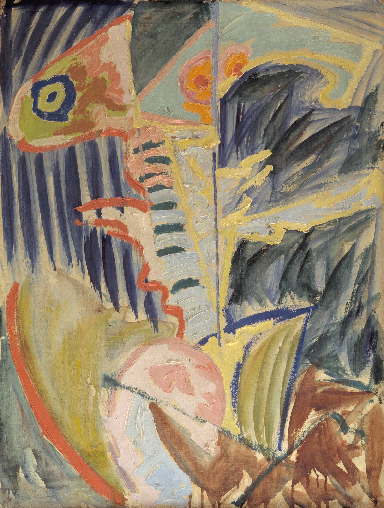 Maskebillede, Richard Mortensen, 1943