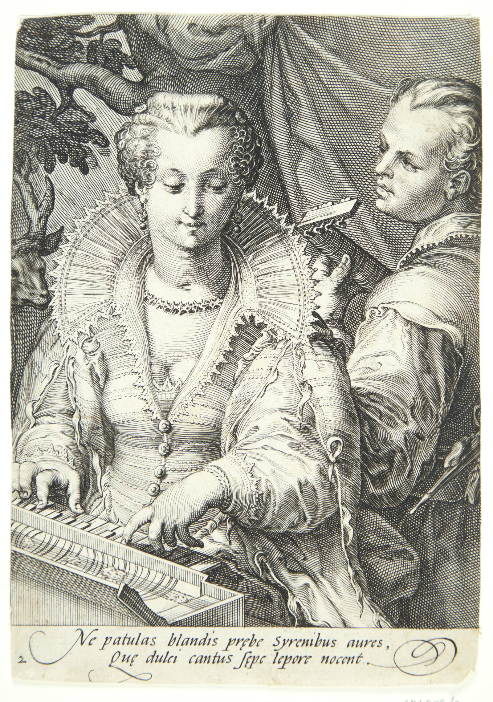 Høresansen, Jan Saenredam, 1595-1596