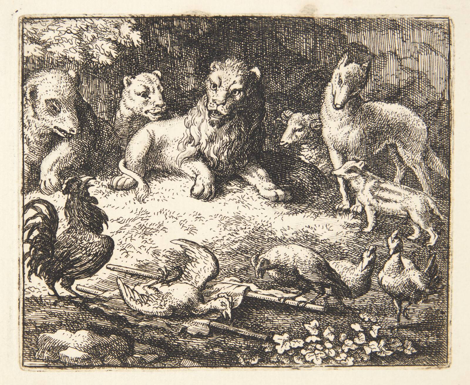 Hanens klage, Allaert van Everdingen, 1621-1675