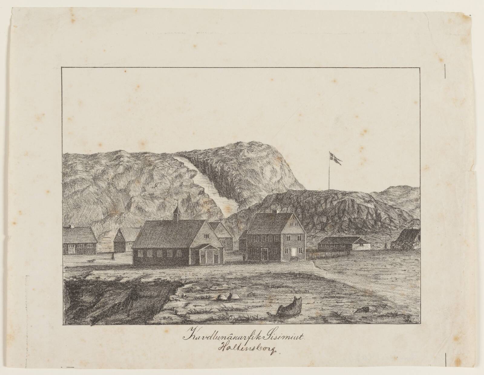 "KavdlunâKarfik Sisimiut", Lars Møller, 1875