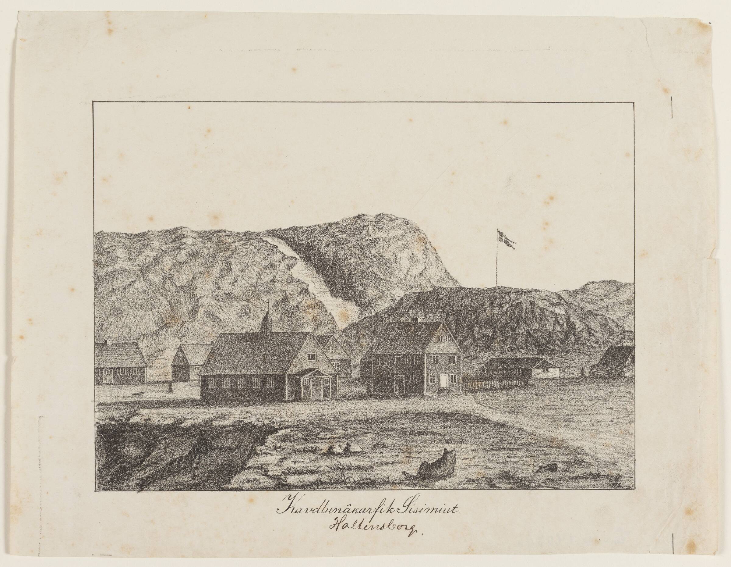 "KavdlunâKarfik Sisimiut", Lars Møller, 1875