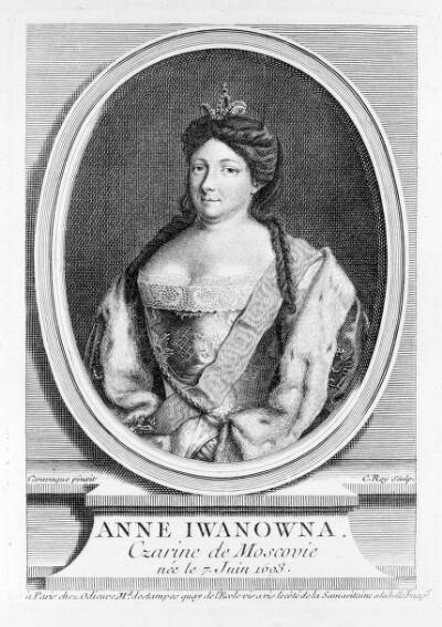 Portræt af Anna Ivanovna (Anne Iwanowna)