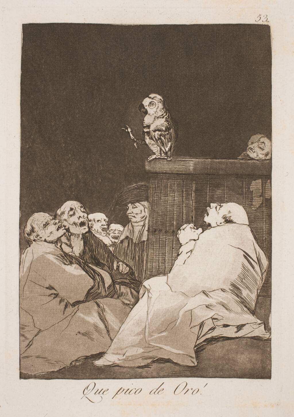 Hvilket guldnæb, Francisco de Goya, 1797-1798