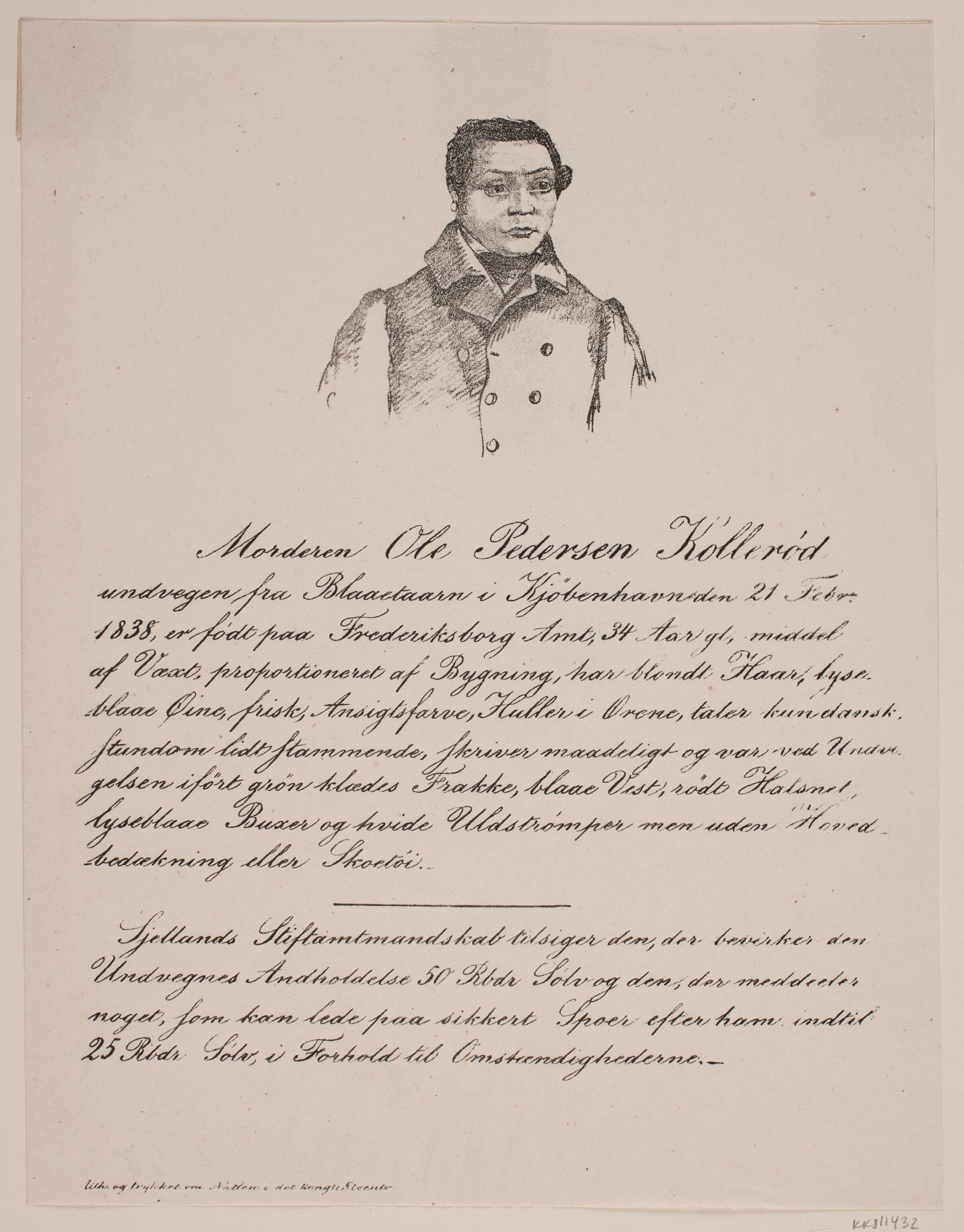 Morderen Ole Pedersen Køllerød, Peter Henrik Gemzøe, 1820-1843