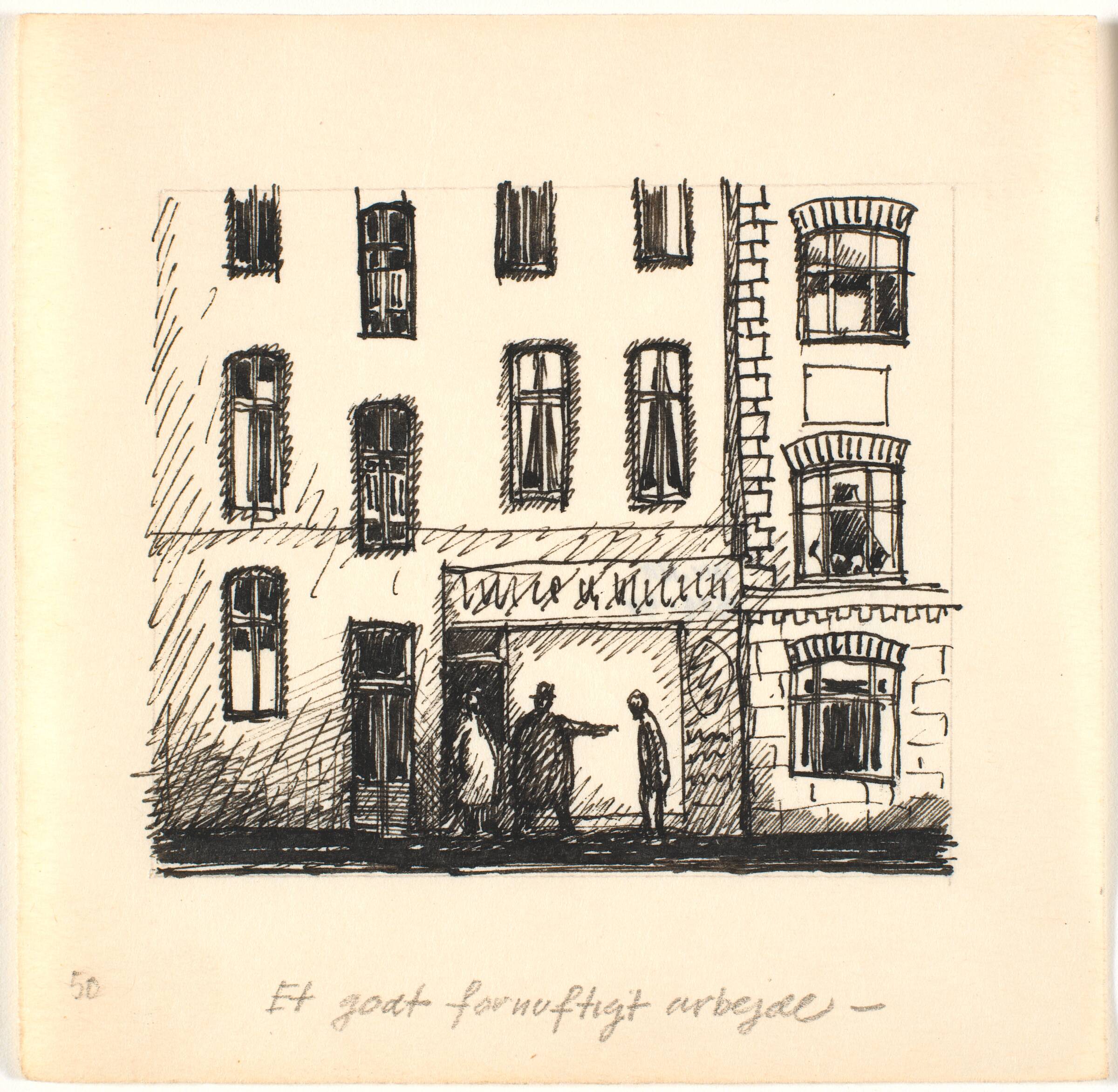 Et godt fornuftigt arbejde -, Palle Nielsen, 1949