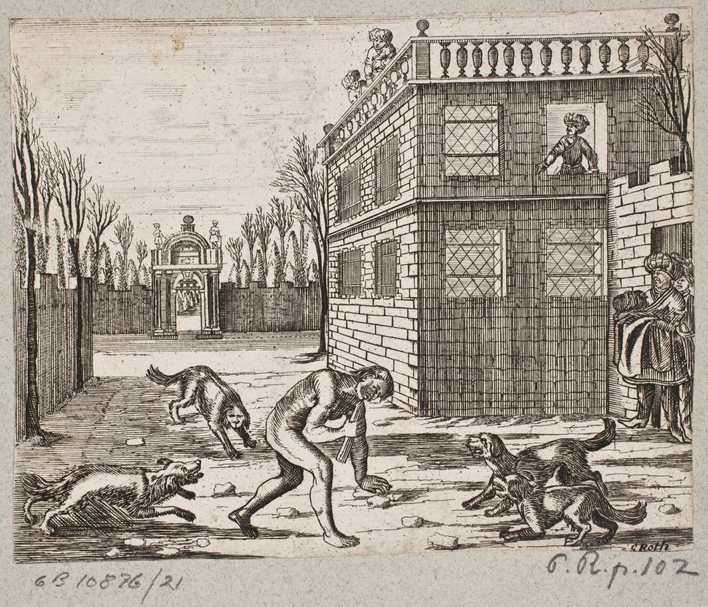 Illustration til Adam Olearius, “Persianischer Rosenthal von einem Sinnreichen Poeten Schich Saadi […]”, Schleswig 1660, Christian Rothgiesser, 1645