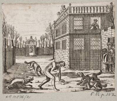 Illustration til Adam Olearius, “Persianischer Rosenthal von einem Sinnreichen Poeten Schich Saadi […]”, Schleswig 1660