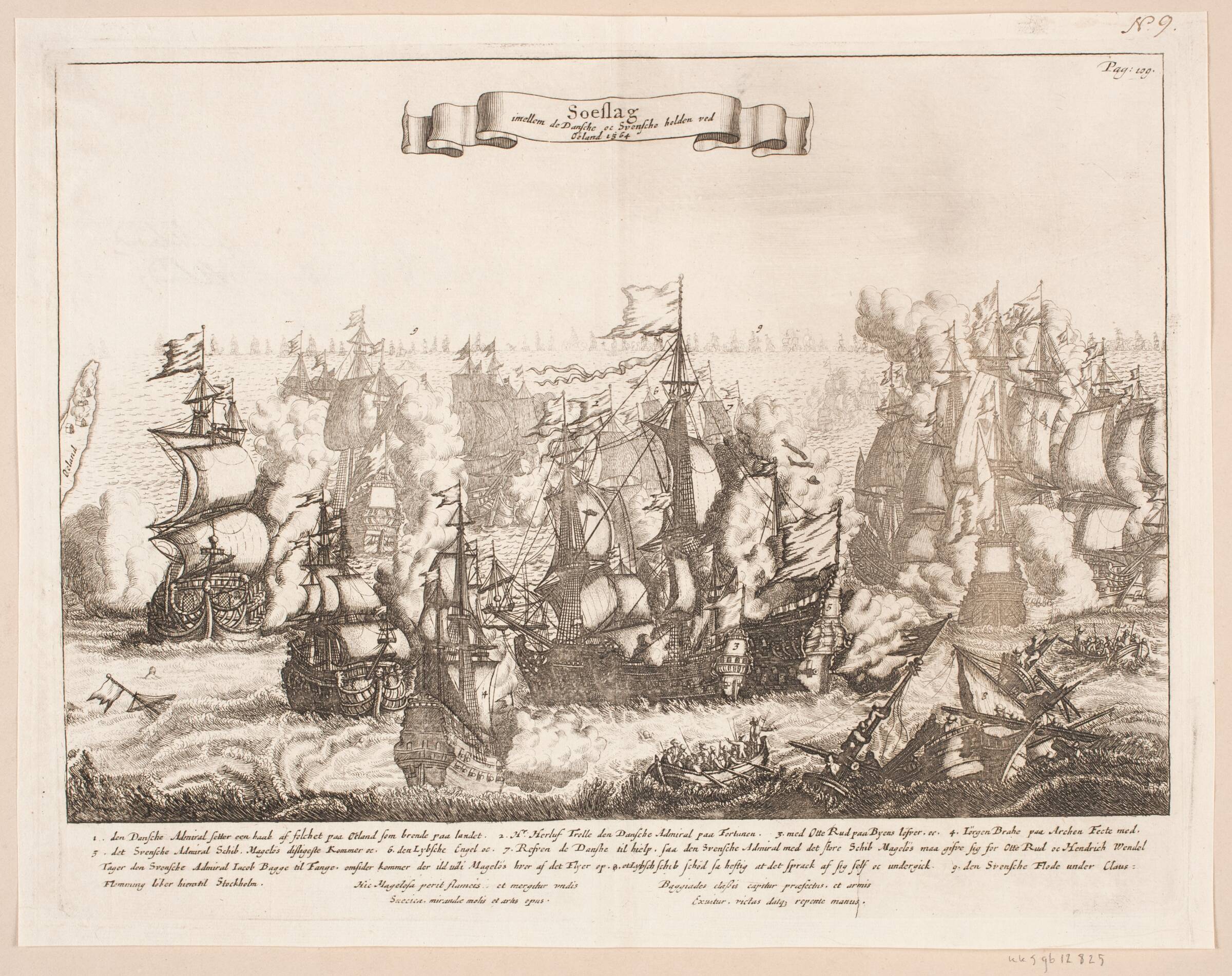 Søslag ved Øland, 1564, Johann Husman, 1678-1682
