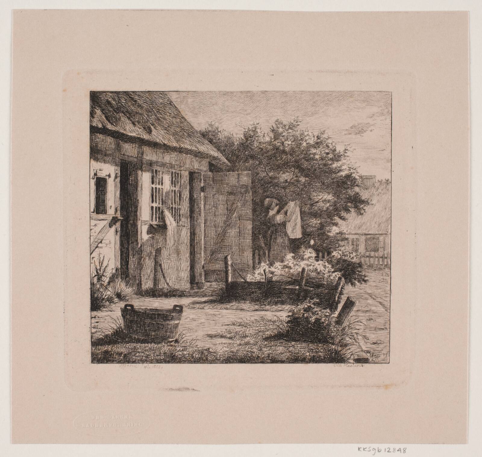Fra Tryggerød, Otto Haslund, 1863