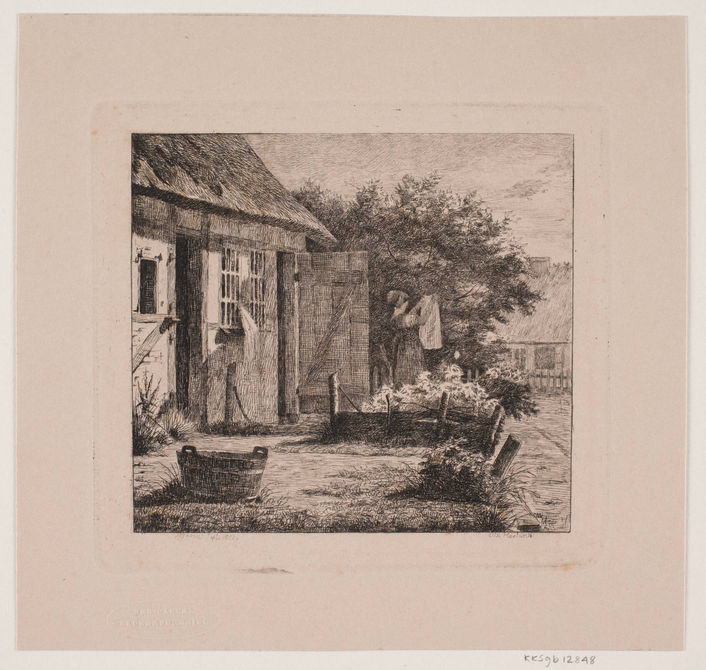 Fra Tryggerød, Otto Haslund, 1863