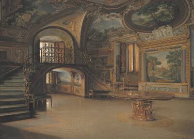 En sal i Palazzo Borghese