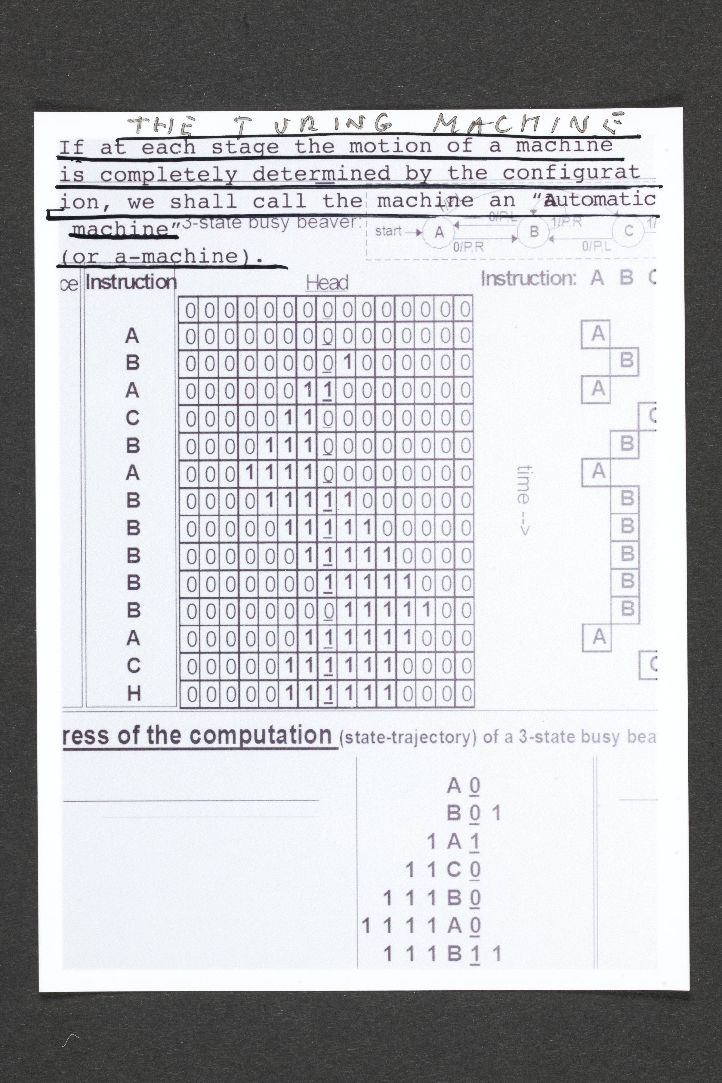 How do I make myself a body (7), Henrik Olesen, 2007