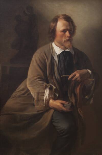 Billedhuggeren Jens Adolf Jerichau, kunstnerens ægtefælle