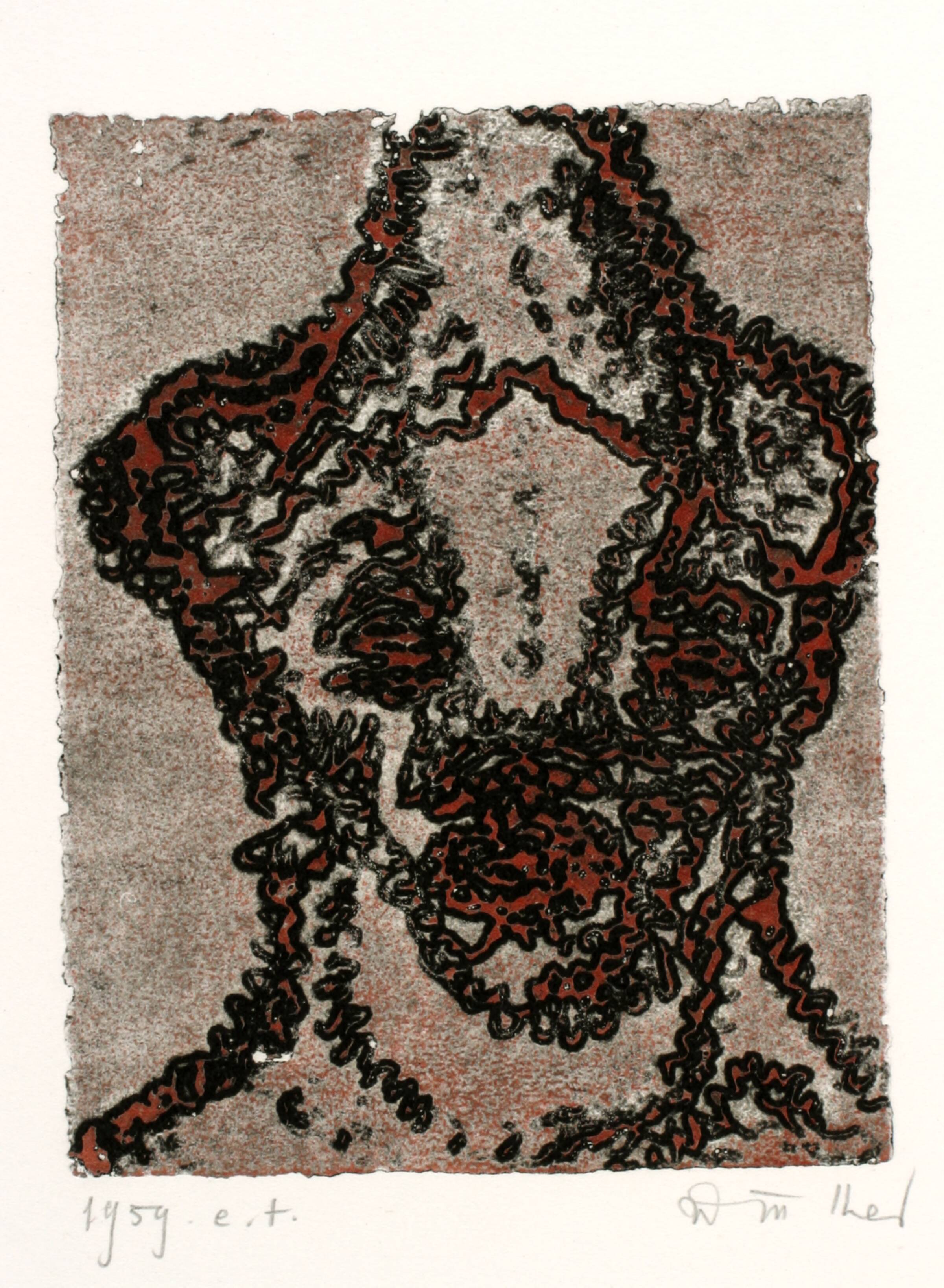 Portræt af Vera Cunningham, no. 4, Richard Winther, 1959