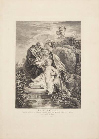 Den hellige familie (La Ste Famille)