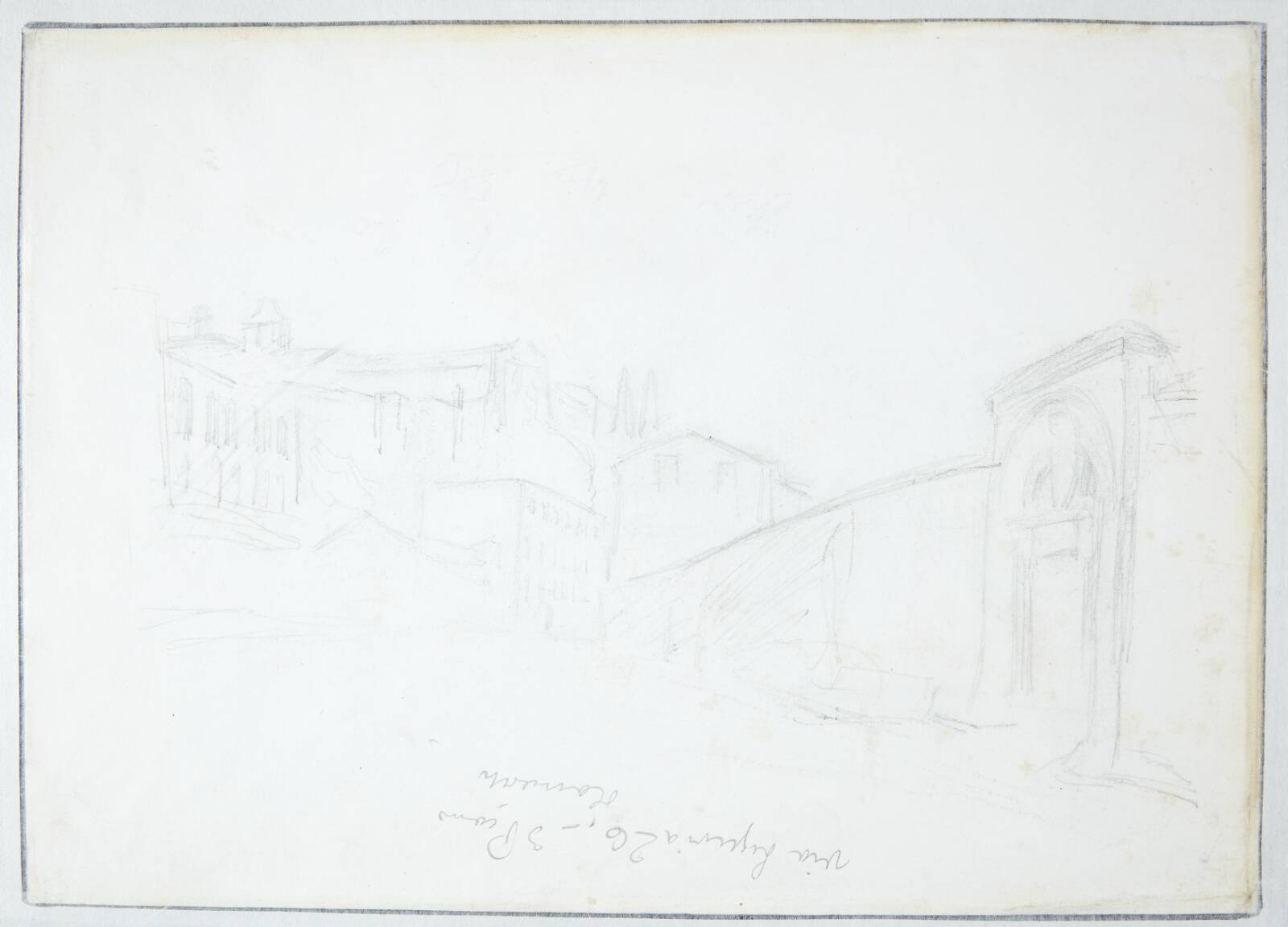 Italiensk prospekt, Albert Gottschalk, 1866-1906